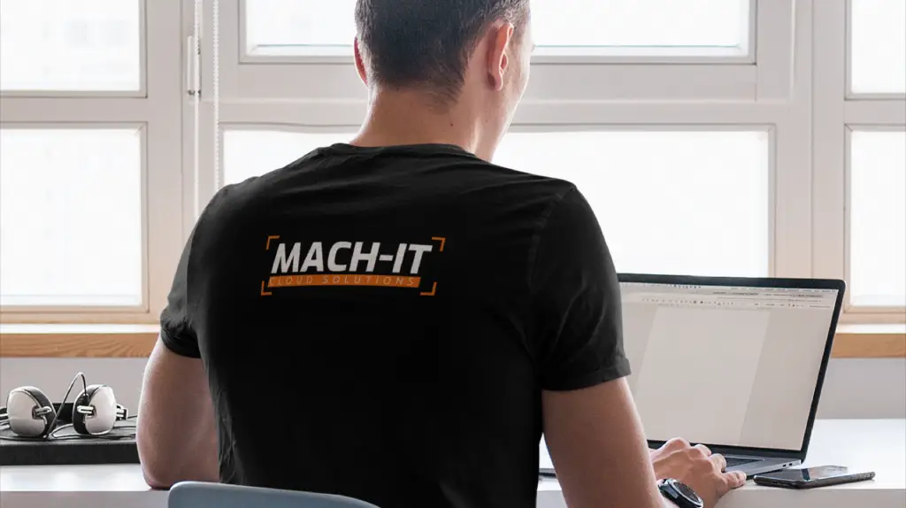 Mach-IT ondernemer aan het werk